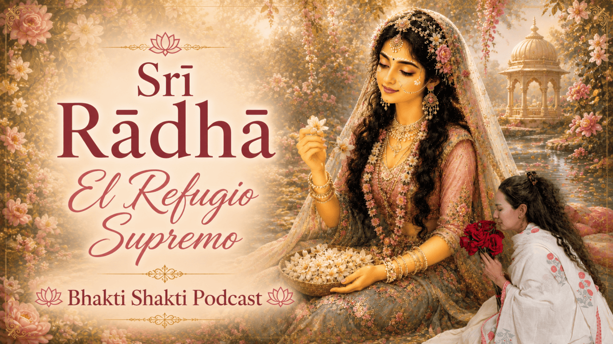 Srī Rādhā El Refugio Supremo de Śrī Śrīmad Bhaktivedānta Nārāyaṇa Gosvāmī&nbsp;Mahārāja